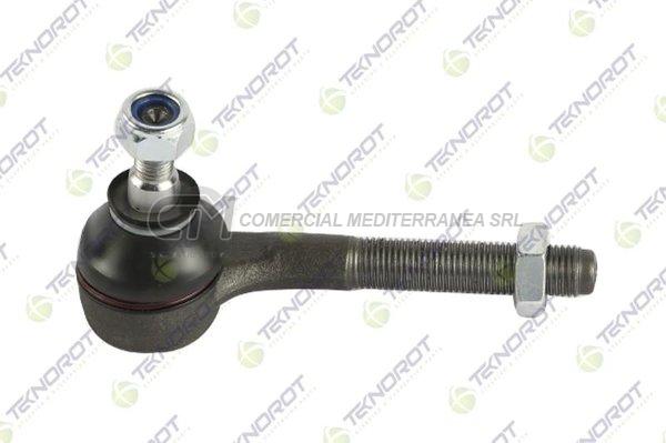 EXTREMO DE DIRECCION TEKNOROT RENAULT R19 92/.. IZQUIERDO LARGO: 115 MM ROSCA MACHO 14X1.5