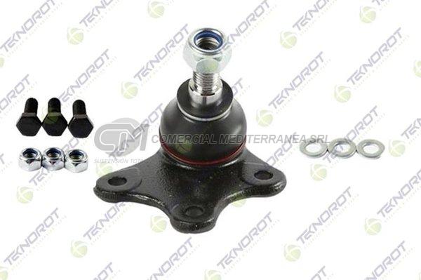 ROTULA DE SUSPENSION TEKNOROT VW WV FOX 04/07 SURAN 06/.. INFERIOR IZQUIERDA PIVOTE 14.9 M