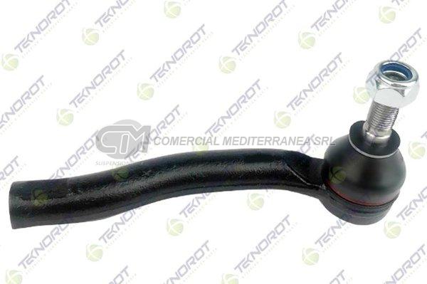 EXTREMO DE DIRECCION TEKNOROT TOYOTA COROLLA 03/08 EXTREMO CURVO DERECHO LARGO 163MM ROSCA