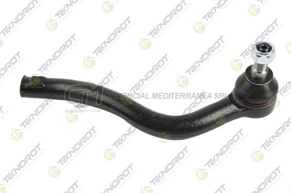 EXTREMO DE DIRECCION TEKNOROT VW SHARAN EXTREMO CURVO DERECHO - LARGO 220 MM - ROSCA HEMBR