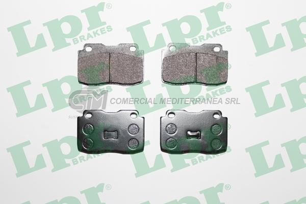 PASTILLA DE FRENO LPR FIAT 147 BRASILERO DEL.