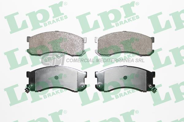 PASTILLA DE FRENO LPR KIA K2400/MAZDA/HONDA ACCORD 77/ DEL.