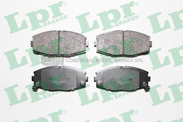 PASTILLA DE FRENO LPR TOYOTA CROWN-SUPRA 89/92 DEL.
