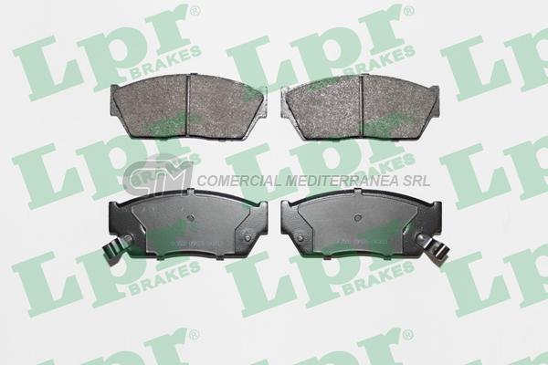 PASTILLA DE FRENO LPR HONDA ACCORD 1.6 -CIVIC 1.5 77/ DEL.