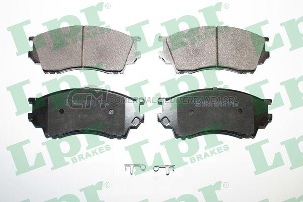 PASTILLA DE FRENO LPR MAZDA MILENIA L-2600 95/99 DEL.