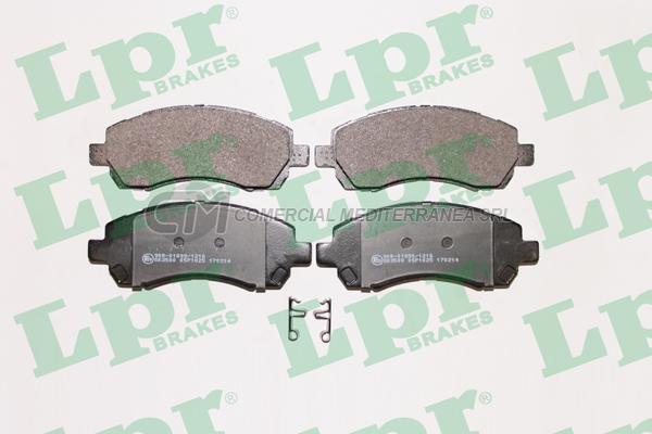 PASTILLA DE FRENO LPR SUBARU LEGACY 98/99 DEL.