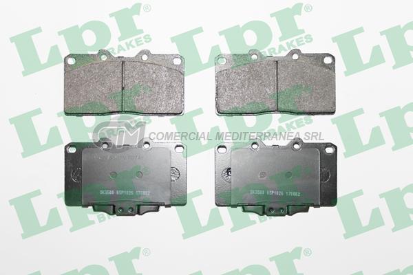 PASTILLA DE FRENO LPR DODGE STEALTH 90/94 DEL.