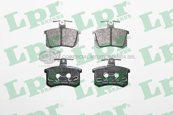 PASTILLA DE FRENO LPR FIAT DUNA 1500-1600- UNO 1500-1600 DEL.