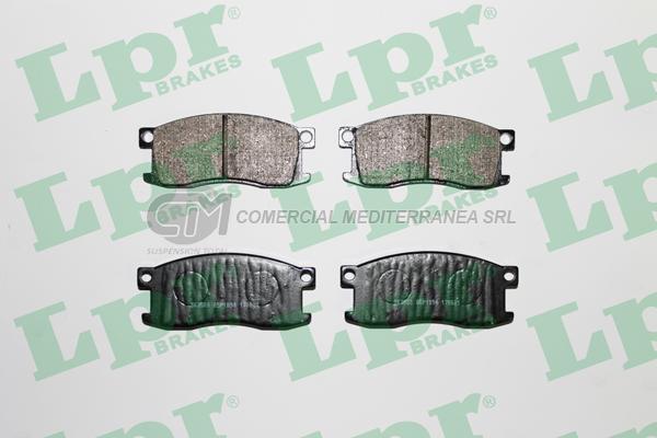 PASTILLA DE FRENO LPR HONDA PRELUDE-CIVIC DEL.