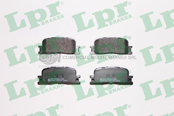 PASTILLA DE FRENO LPR TOYOTA HIGLANDER 99/ TRAS.