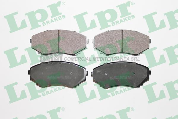 PASTILLA DE FRENO LPR MITSUBISHI MONTERO/MAZDA MPV 2001 DEL.