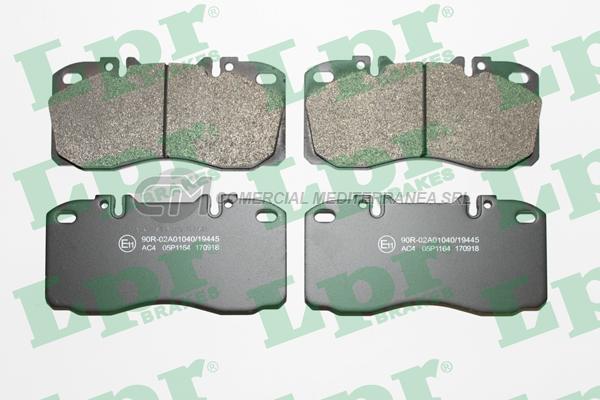 PASTILLA DE FRENO LPR IVECO EUROCARGO 60-65-75 91/ DEL.