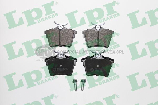 PASTILLA DE FRENO LPR PEUGEOT 407 - 407 COUPE 04/ TRAS.