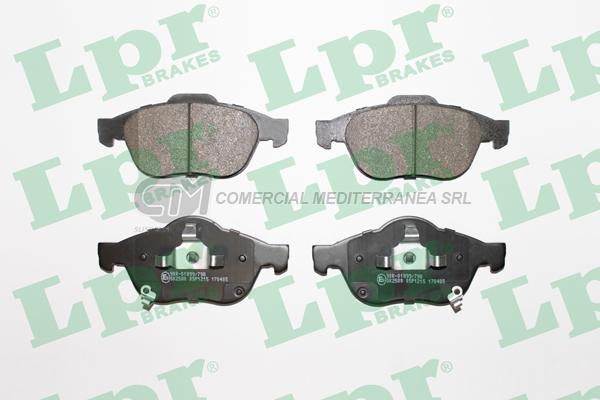 PASTILLA DE FRENO LPR TOYOTA CORONA -AVENSIS-ST.WAGON 01/ DEL.