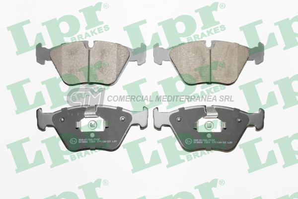 PASTILLA DE FRENO LPR BMW SERIE 3 TOURING-COUPE-CABRIO / X3 99/ DEL.