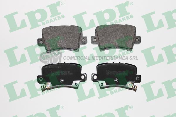PASTILLA DE FRENO LPR HONDA CIVIC VII 06/ TRAS.