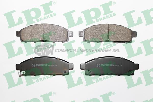 PASTILLA DE FRENO LPR MITSUBISHI L200 IV 06/ DEL.