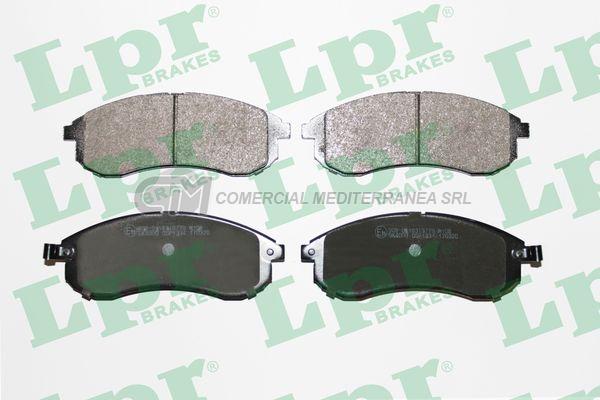PASTILLA DE FRENO LPR MITSUBISHI L200 2.5 SPORT 04/ DEL.
