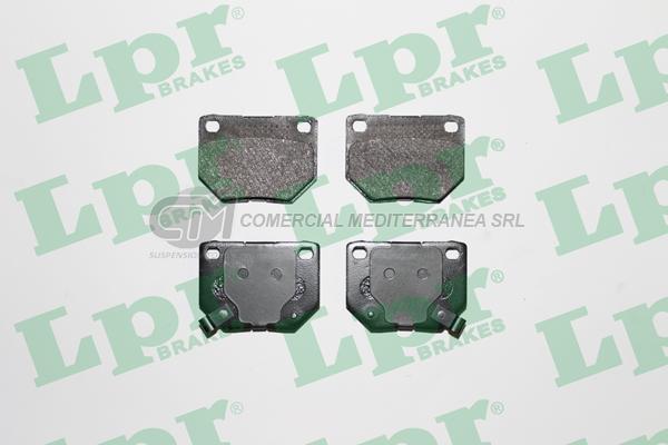 PASTILLA DE FRENO LPR NISSAN 300 ZX 90/94 TRAS.