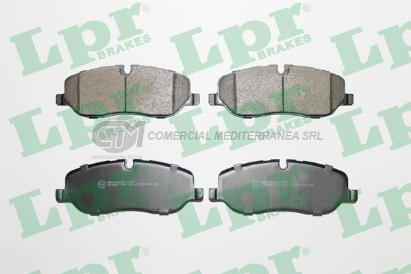 PASTILLA DE FRENO LPR LAND ROVER DISCOVERY III 04/ DEL.