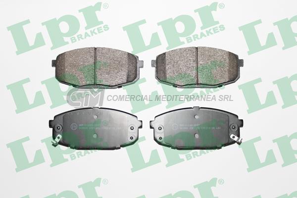 PASTILLA DE FRENO LPR HYUNDAI I30 / KIA CARENS II - CEE´D 02/ DEL.