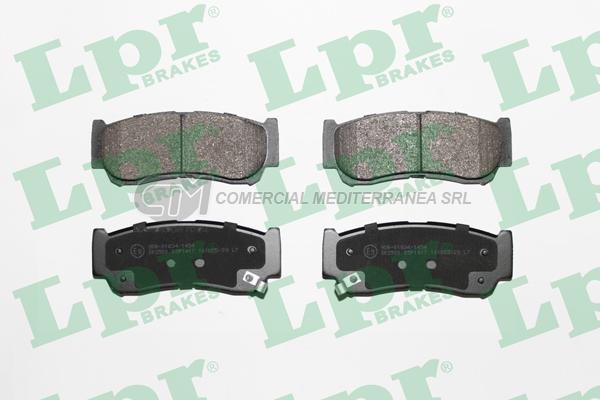PASTILLA DE FRENO LPR HYUNDAI SANTA FE TRAS.