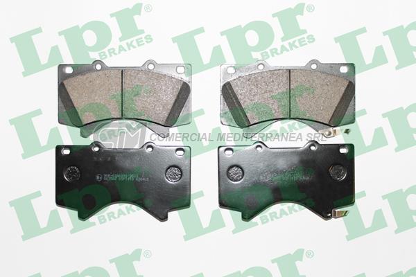 PASTILLA DE FRENO LPR TOYOTA LAND CRUISER DEL.