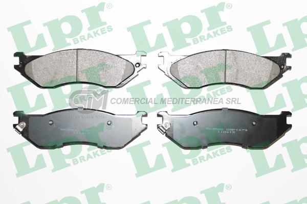 PASTILLA DE FRENO LPR CHRYSLER/ DODGE RAM DEL.