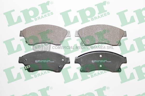 PASTILLA DE FRENO LPR CHEVROLET CRUZE 09/.. DEL.