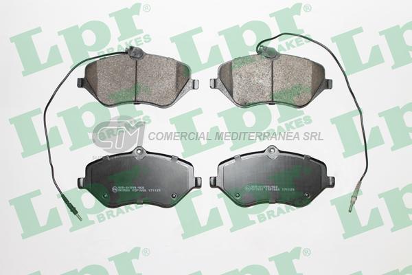 PASTILLA DE FRENO LPR PEUGEOT 407/CITROEN C5 DEL.