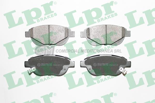 PASTILLA DE FRENO LPR FIAT 500L 1.4N DEL.