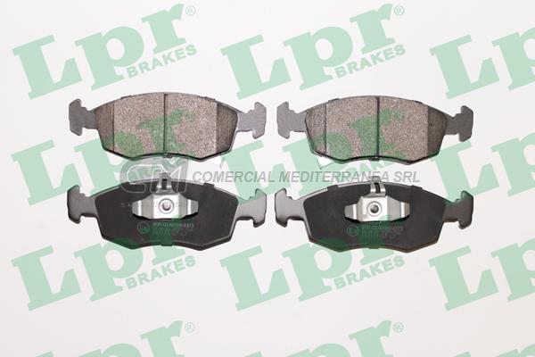 PASTILLA DE FRENO LPR FIAT 500L 1.4N DEL.