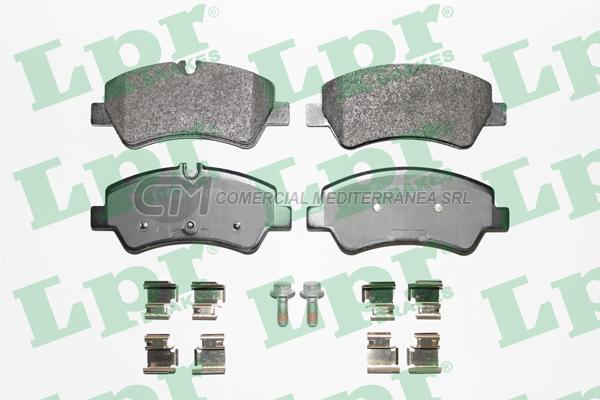 PASTILLA DE FRENO LPR FORD TRANSIT TRAS.