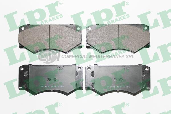 PASTILLA DE FRENO LPR M.BENZ. 230-280-L-207/ MAQ. VIALES-AGRICOLAS. DEL.