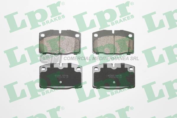 PASTILLA DE FRENO LPR CHEVRO CORSA-KADETT-VECTRA- 79/89 DEL.