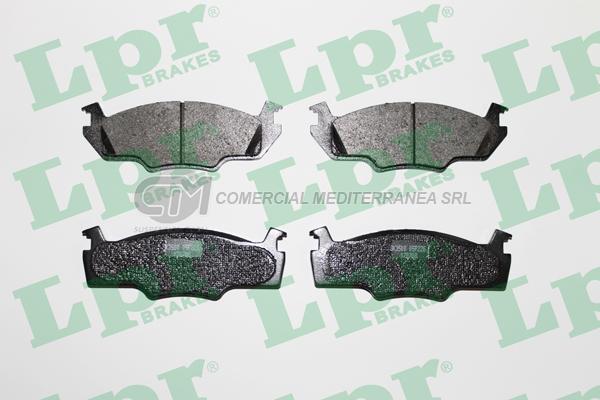PASTILLA DE FRENO LPR VOLKSWAGEN GOLF ALEMAN-SIROCO DEL.