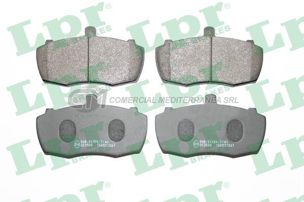 PASTILLA DE FRENO LPR LAND ROVER RANGE / DAF V400 81/ DEL.