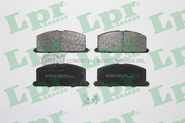 PASTILLA DE FRENO LPR TOYOTA CARIN-CELIC-CORON-TERCEL/CHEVROLET 90/4 DEL.