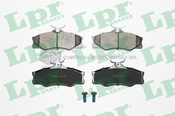 PASTILLA DE FRENO LPR VOLKSWAGEN WESTFALIA(FURGON ALEMAN) DEL.