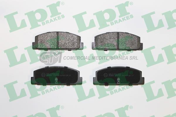 PASTILLA DE FRENO LPR MAZDA 626 AMERICANO 91/96 TRAS.