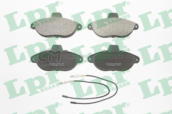 PASTILLA DE FRENO LPR PEUGEOT EXPERT-806/CITROEN/FIAT/LANCIA 94/ DEL.
