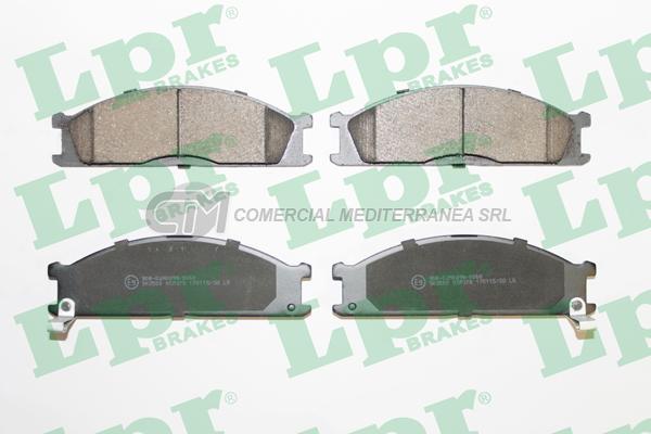 PASTILLA DE FRENO LPR NISSAN PATHFINDER V6-PICUP 2-FRONTIER/SUBARU DEL.