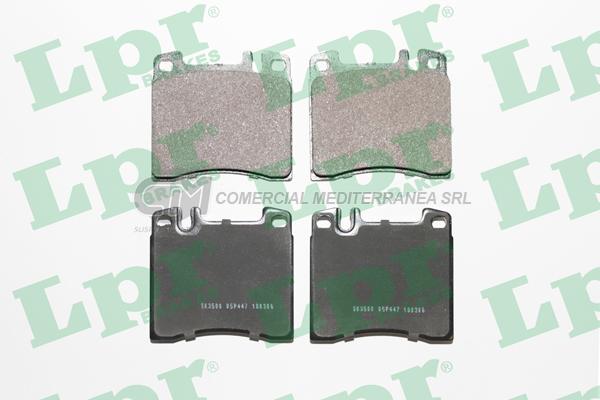 PASTILLA DE FRENO LPR M.BENZ 280- 300- 300 DIESEL 91/ DEL.