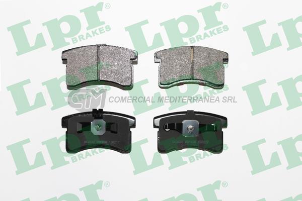 PASTILLA DE FRENO LPR DAIHATSU MIRA-CUORE 91/ DEL.