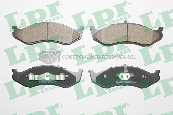 PASTILLA DE FRENO LPR JEEP GRAND CHEROKEE-WRANGLER 97/99 DEL.