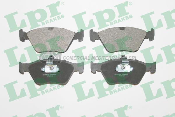 PASTILLA DE FRENO LPR CHEVROLET CARAB-VECTR-/SAAB 900 DEL.