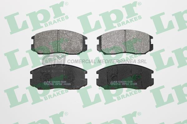 PASTILLA DE FRENO LPR MITSUBISHI COLT-LANCER-MIRAGE/PROTON 90/ DEL.