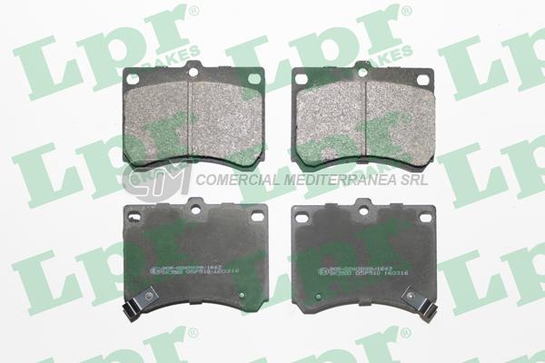 PASTILLA DE FRENO LPR MAZDA MX-3 90/94 DEL.