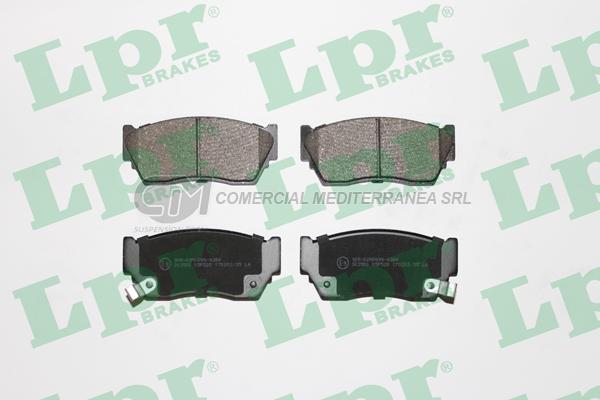 PASTILLA DE FRENO LPR NISSAN EX-SALOON-NX-SENTRA 90/94 DEL.