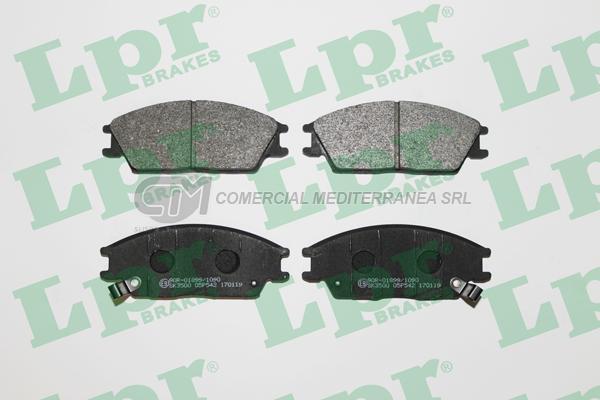 PASTILLA DE FRENO LPR ACCORD-CIVIC/HYUNDAI ELANTRA-EXCEL 90/94 DEL.
